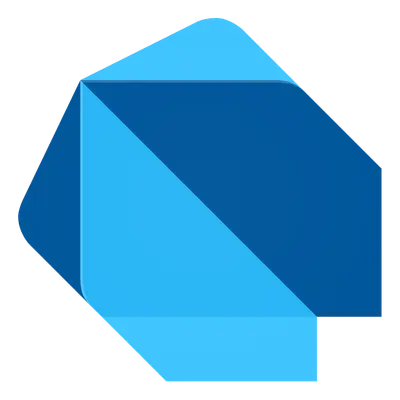 Dart official logo, a programming language used for mobile application development.