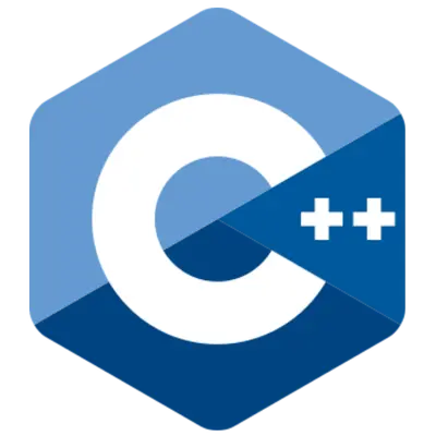 C++ icon, a programming language used for developing high-performance mobile applications.