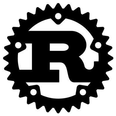 Official Logo of Rust, a fast, memory-efficient programming language for performance-critical mobile applications.