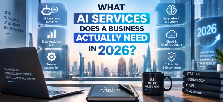 AI services and solutions businesses need in 2026