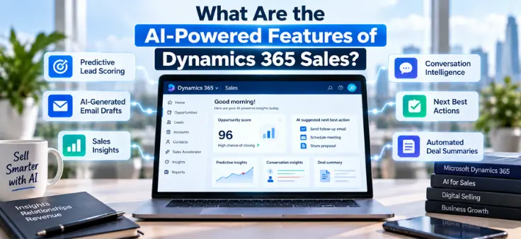 Dynamics 365 Sales AI-powered features for sales teams